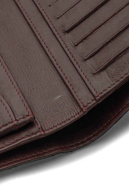 Quilted L Yen Wallet - Black - image 7