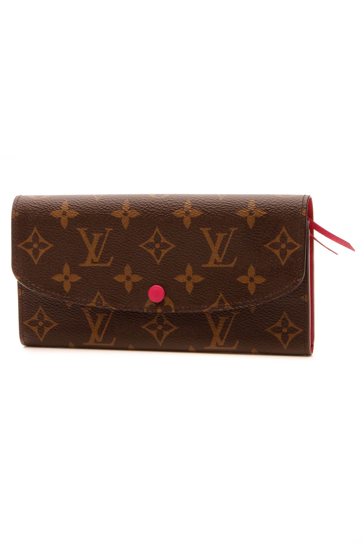 Emilie Wallet - Monogram/ Fuchsia - image 1