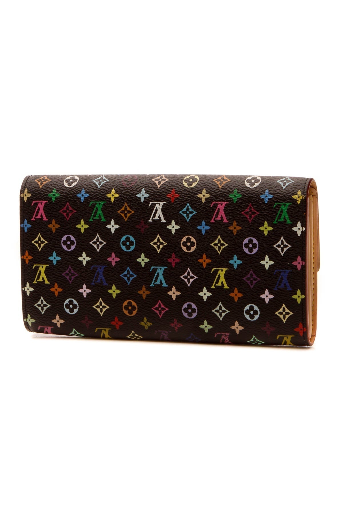 Sarah Wallet - Black Multicolore Monogram - image 2