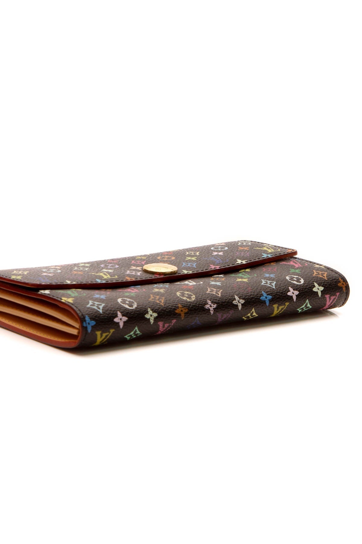 Sarah Wallet - Black Multicolore Monogram - image 3
