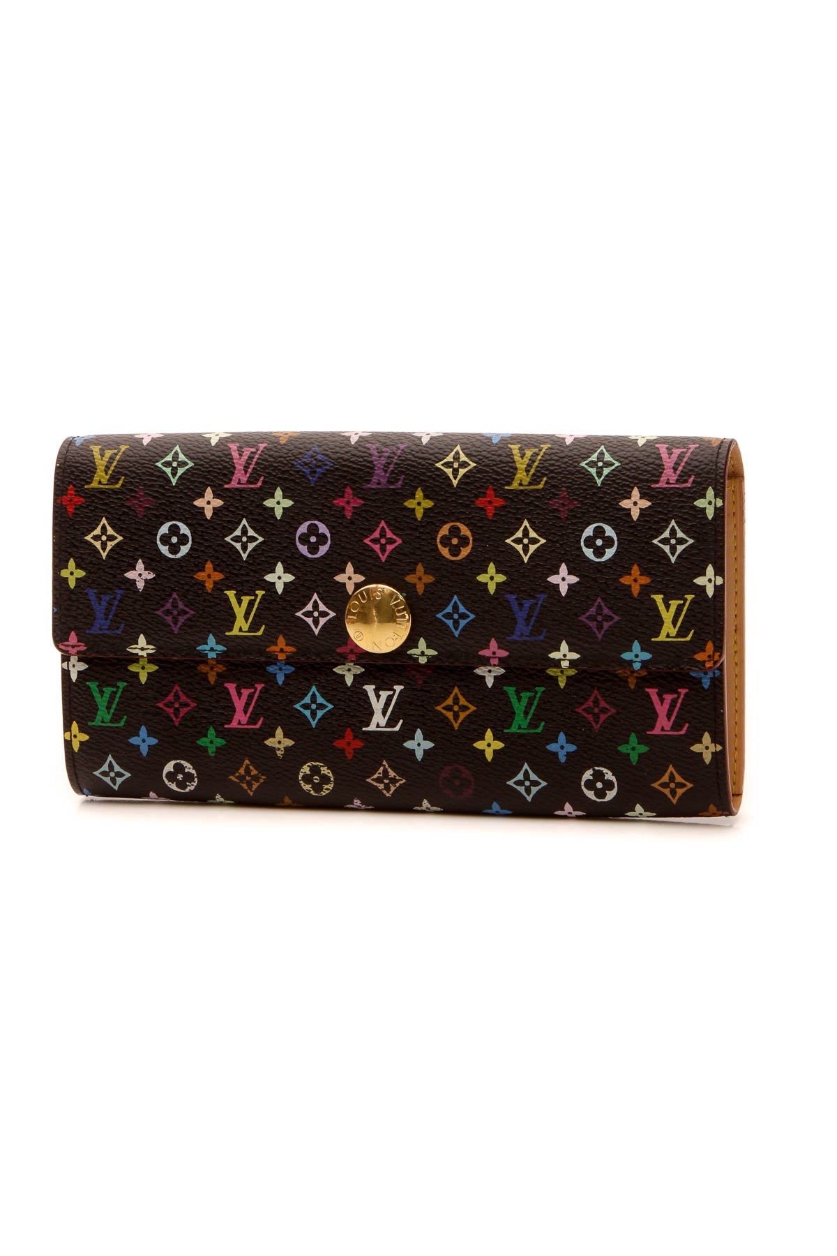 Sarah Wallet - Black Multicolore Monogram - image 1