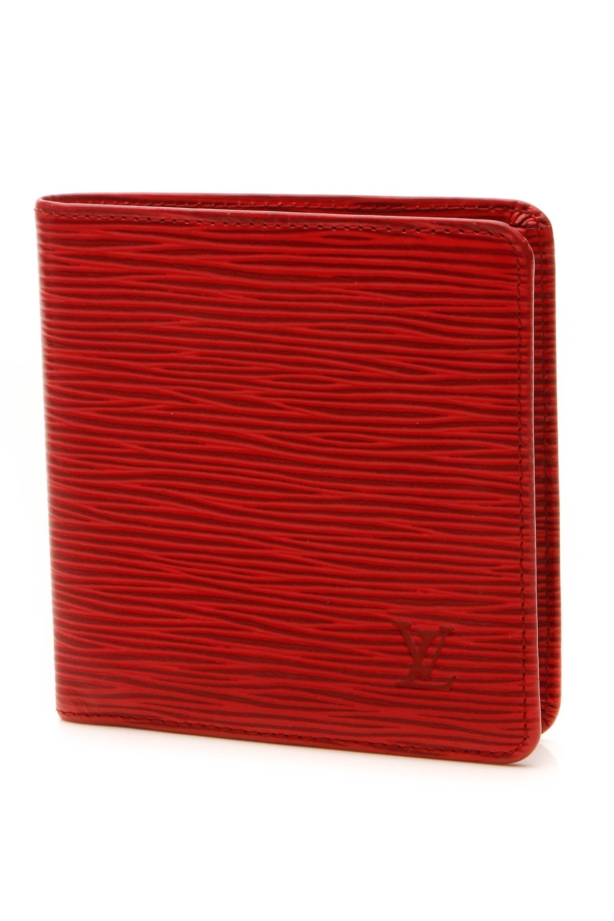 Vintage Epi Billfold Wallet - Red - image 1