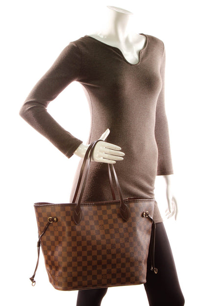 Neverfull MM Tote Bag - Damier Ebene - image 2