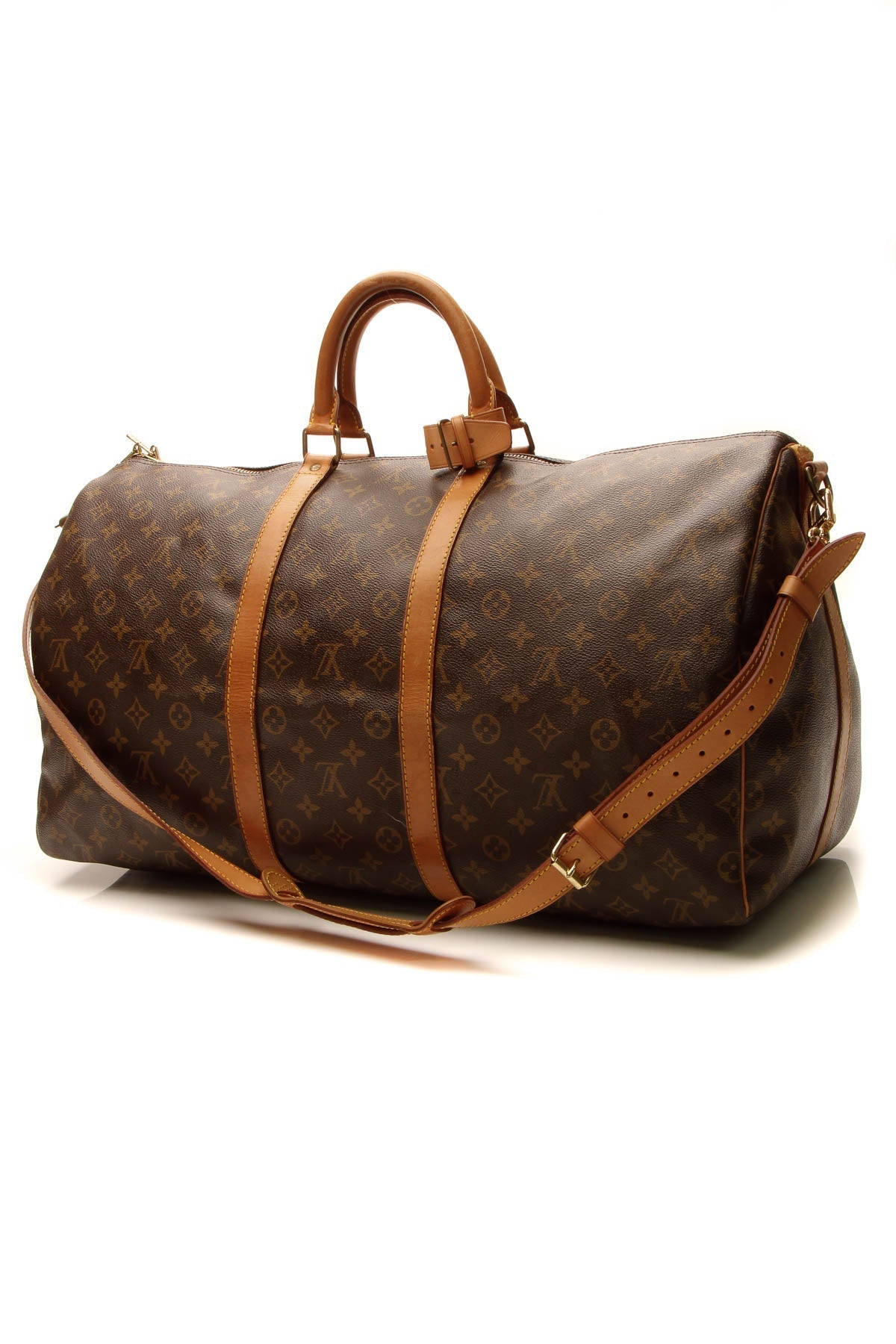 Louis Vuitton Vintage Keepall Bandouliere 55 Travel Bag - Monogram - photo 3