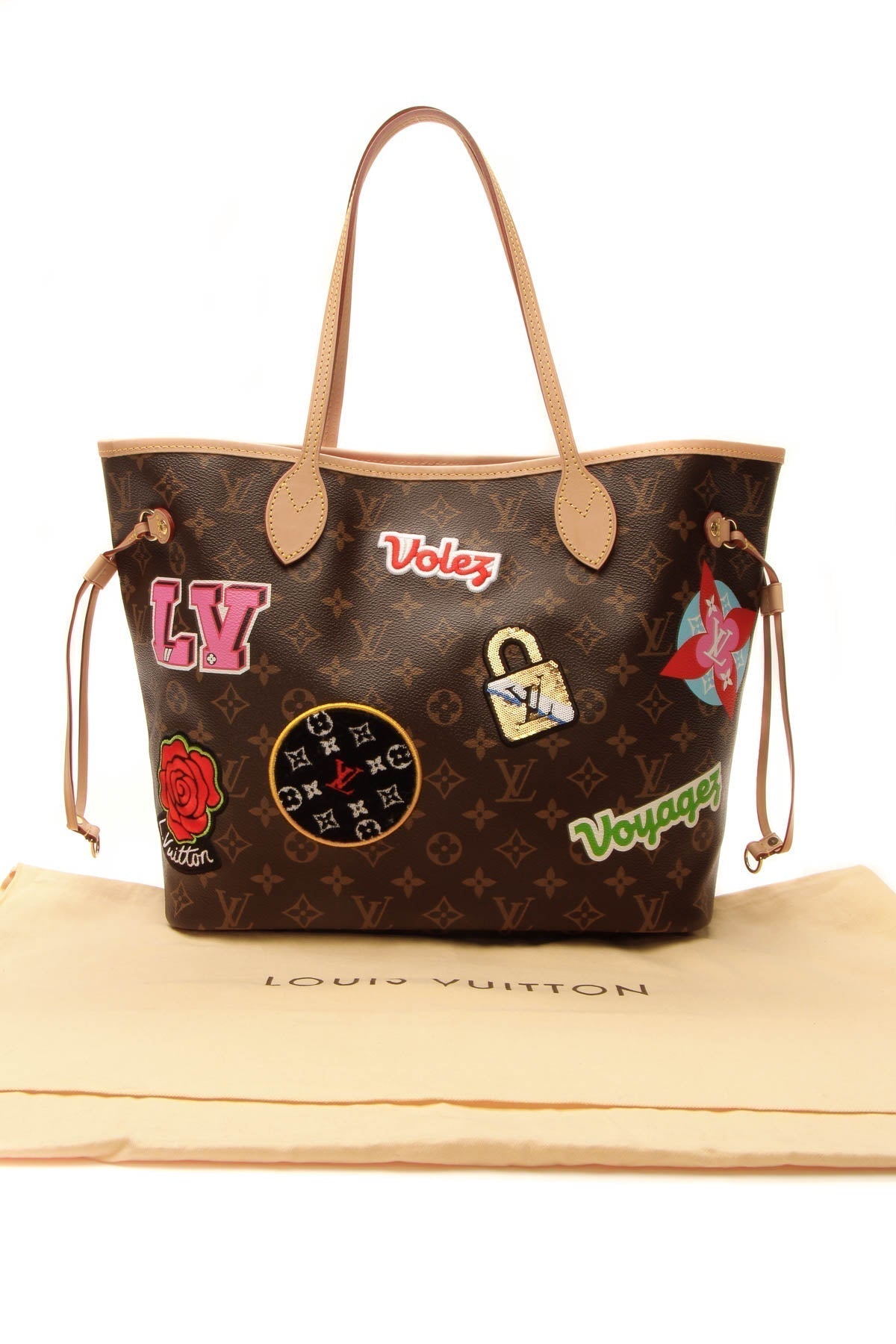 Louis Vuitton Patches Neverfull MM Tote Bag - Monogram - photo 9