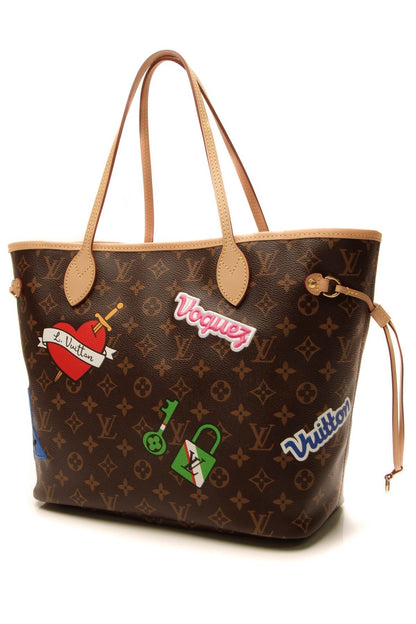 Louis Vuitton Patches Neverfull MM Tote Bag - Monogram - photo 3