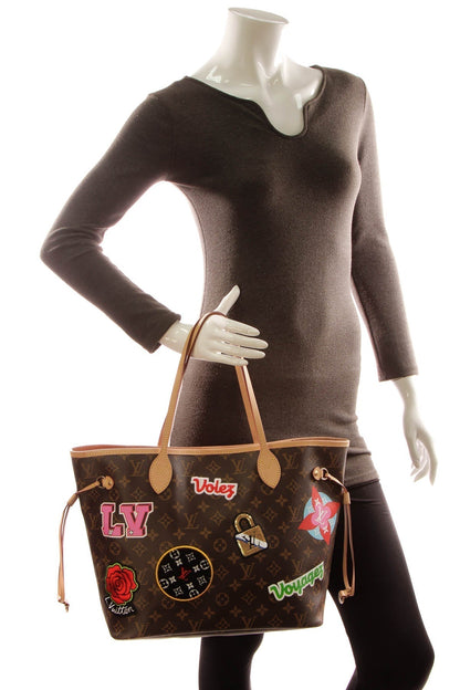 Louis Vuitton Patches Neverfull MM Tote Bag - Monogram - photo 2