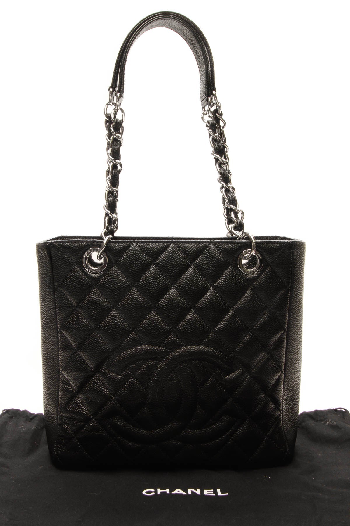 PST Petite Shopping Tote Bag - Black Caviar - image 10