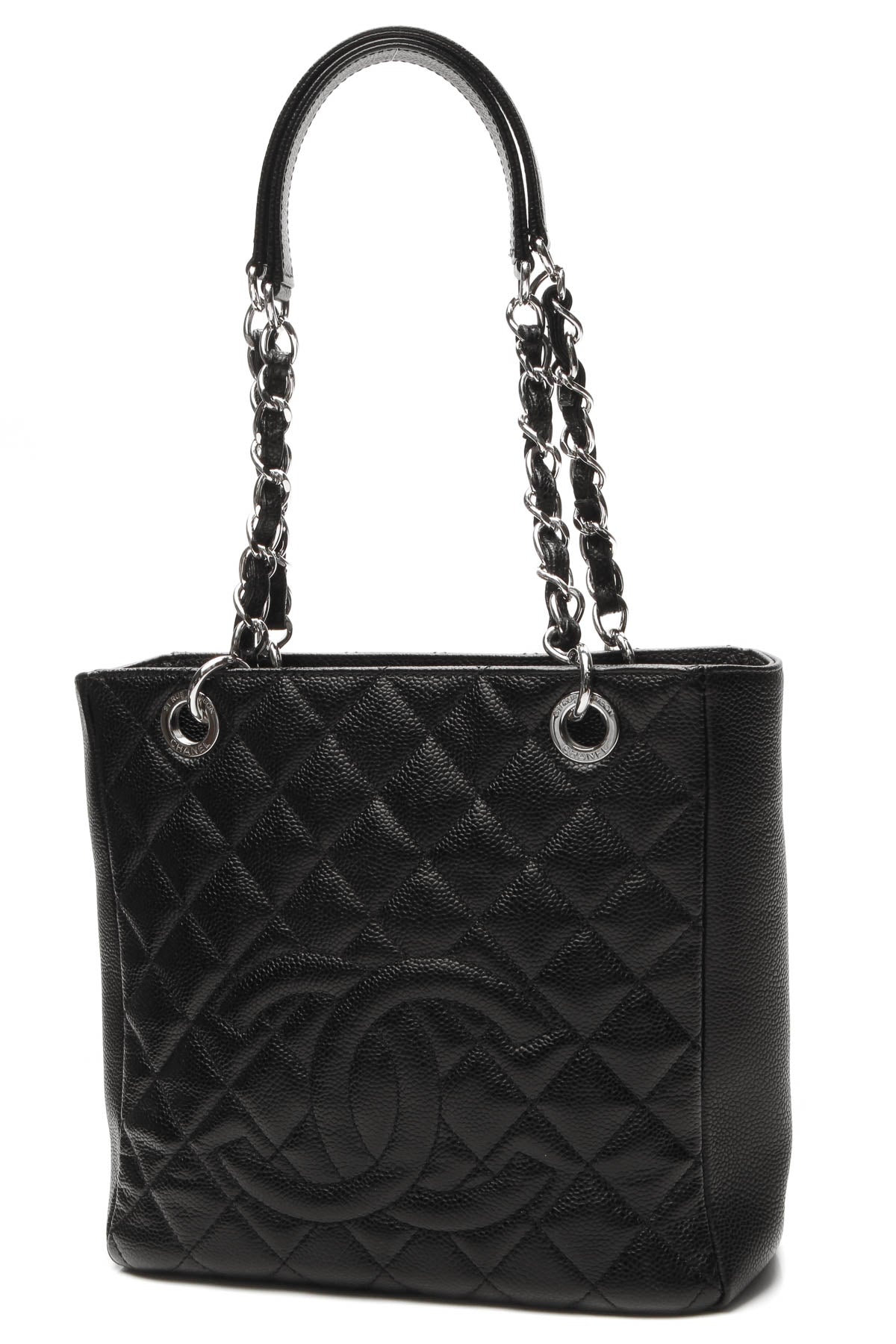 PST Petite Shopping Tote Bag - Black Caviar - image 1