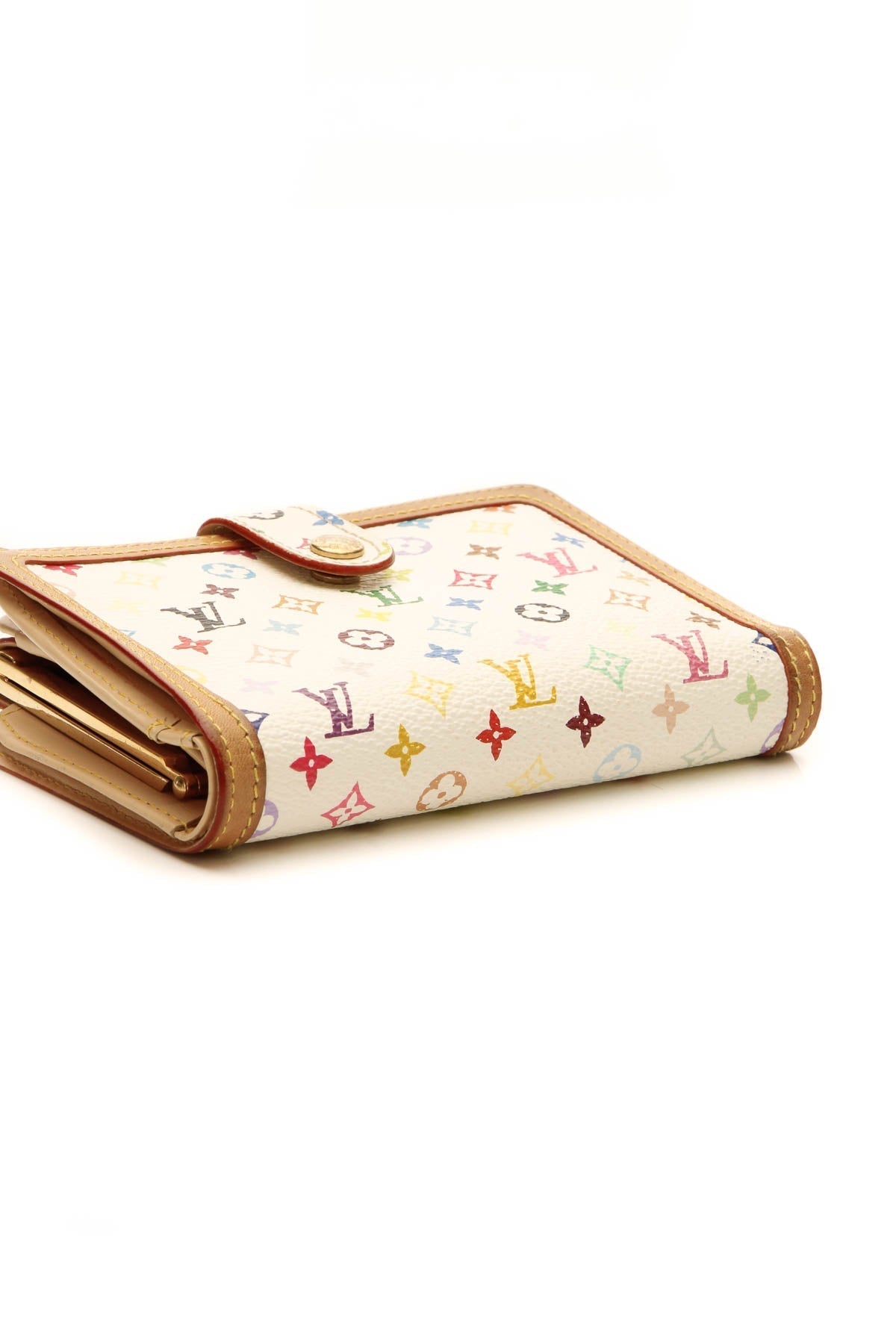 Billets Viennois Wallet - White Multicolore Monogram - image 3