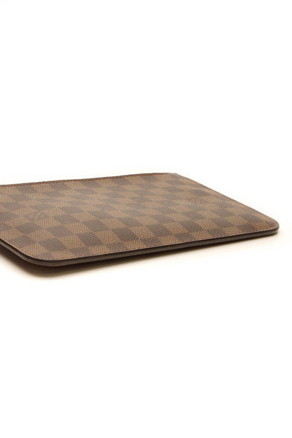 Louis Vuitton Neverfull Pouch Wristlet - Damier Ebene - photo 4