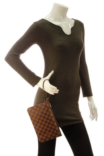 Neverfull Pouch Wristlet - Damier Ebene - image 2