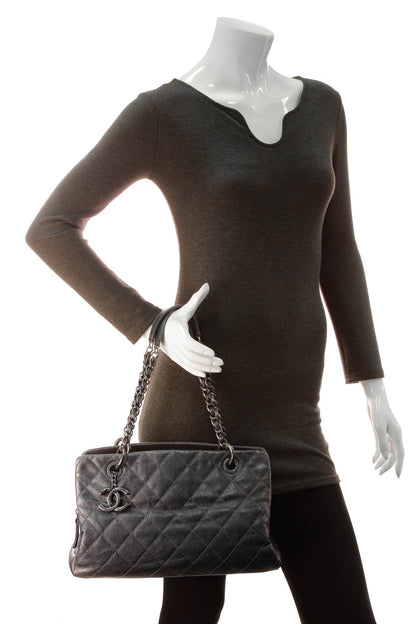 Iridescent Chic Small Tote Bag - Gunmetal - image 2