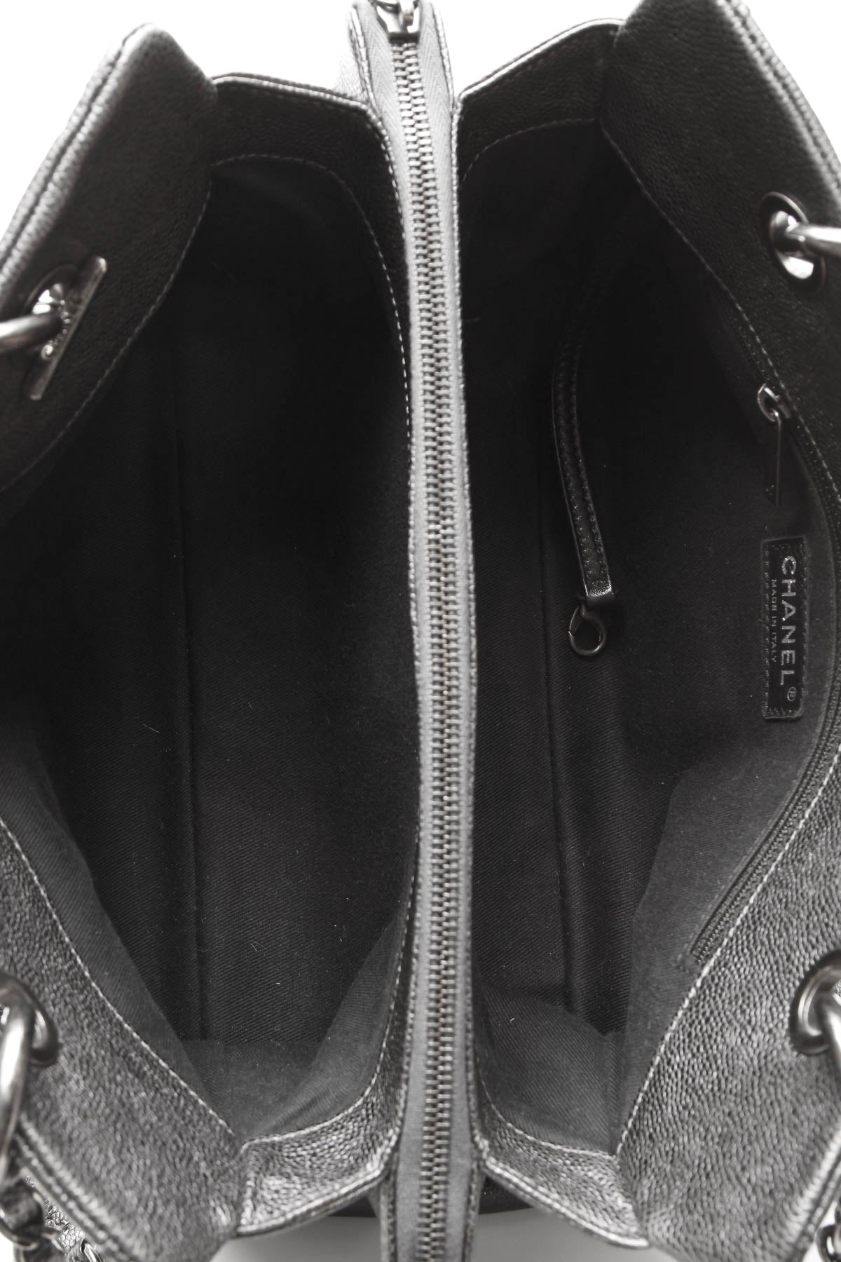 Iridescent Chic Small Tote Bag - Gunmetal - image 8