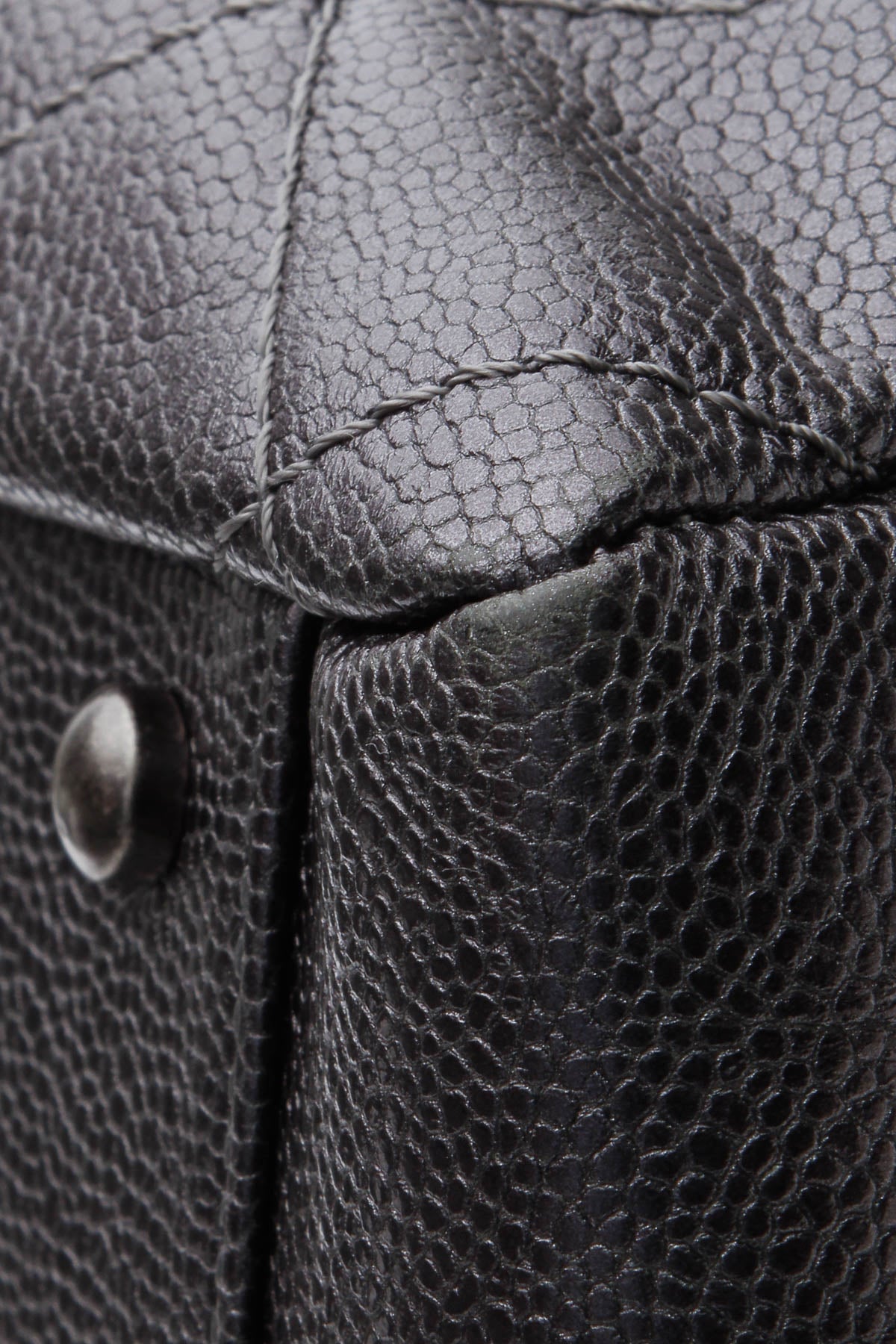 Iridescent Chic Small Tote Bag - Gunmetal - image 5