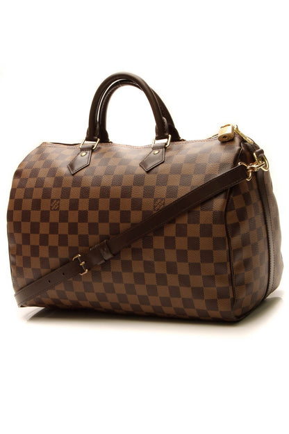 Louis Vuitton Speedy Bandouliere 35 Bag - Damier Ebene - photo 1