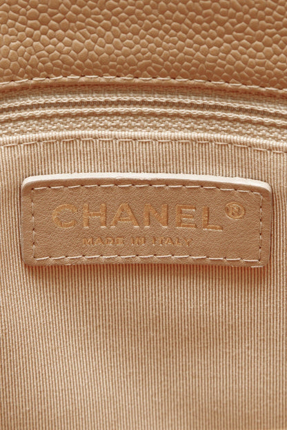 GST Grand Shopping Tote Bag - Tan Caviar - image 12