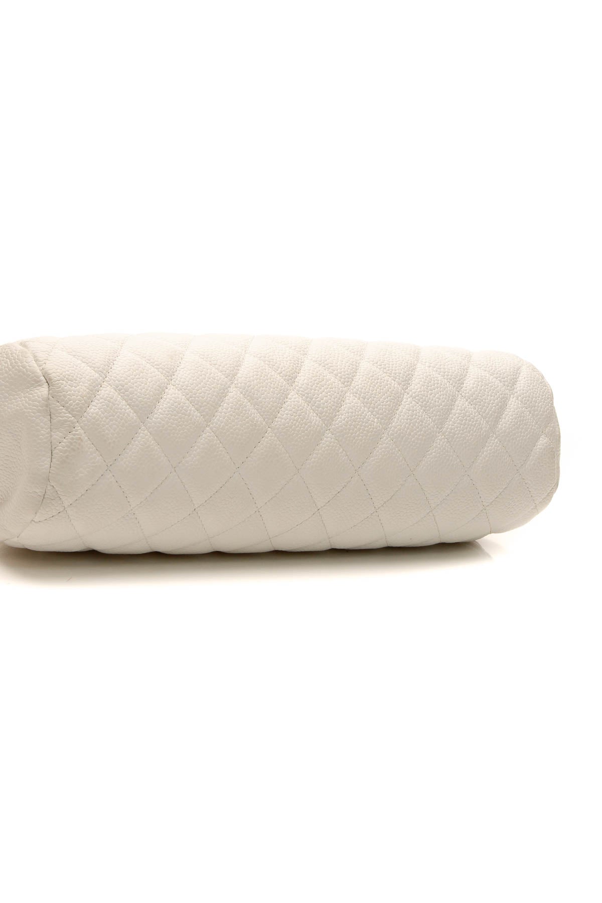 Quilted Timeless Clutch Bag - White - image 4