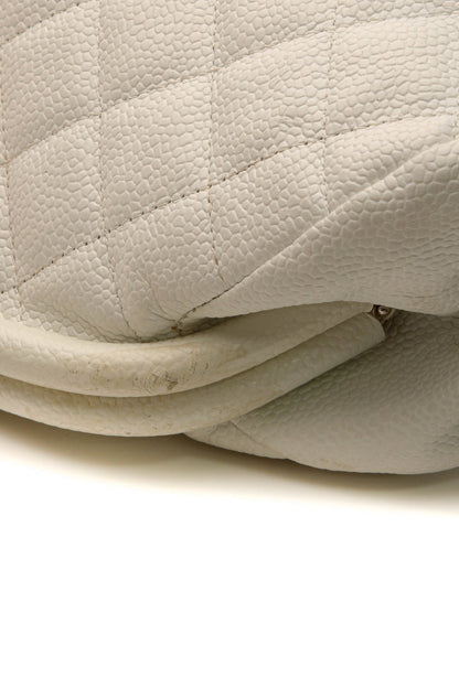 Quilted Timeless Clutch Bag - White - image 6