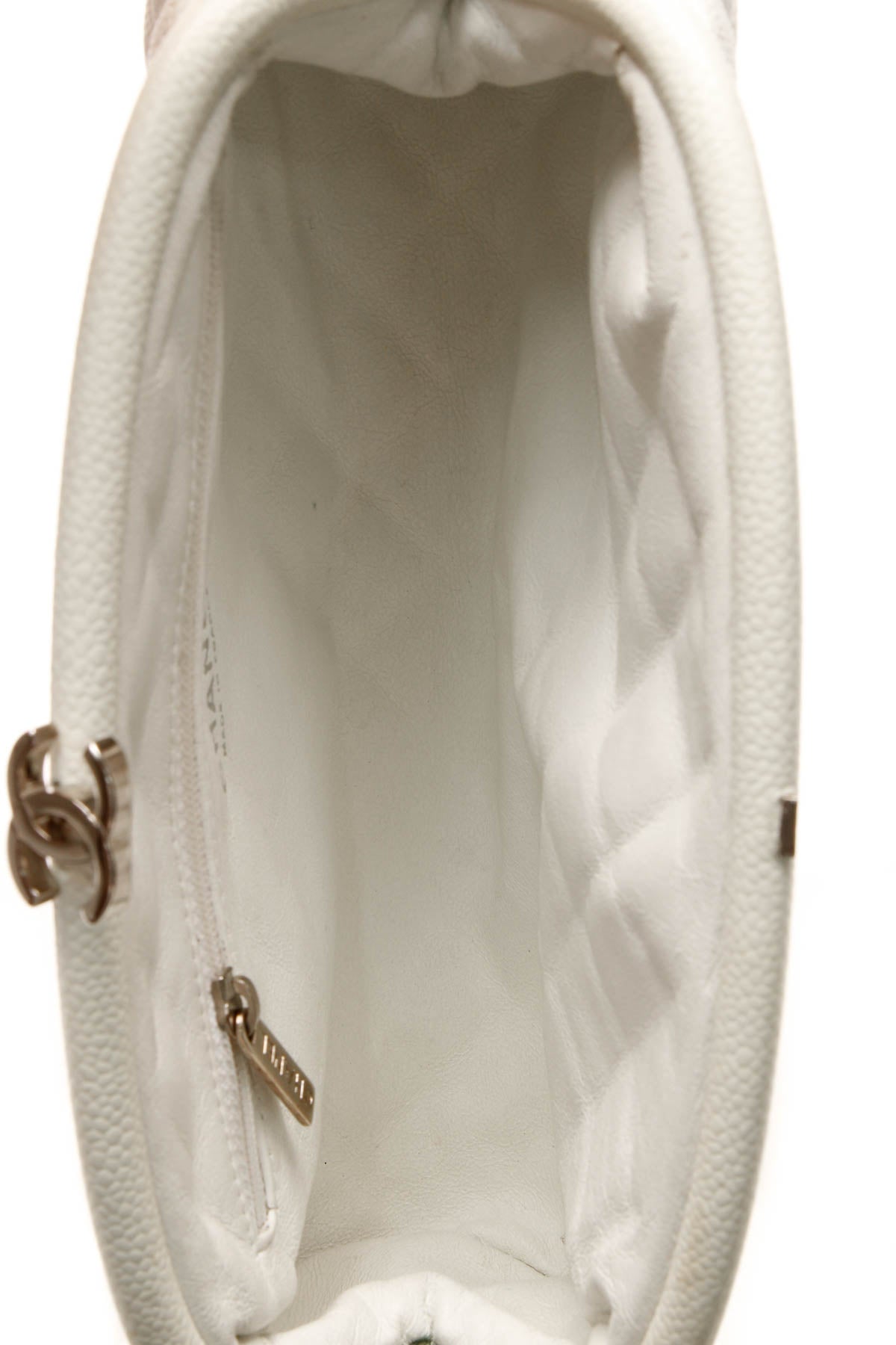 Quilted Timeless Clutch Bag - White - image 7