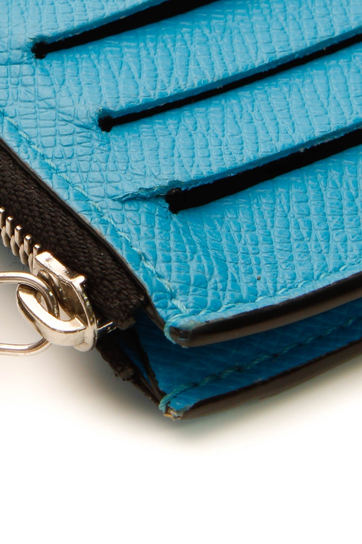 Coin Card Holder - Blue Lagoon Monogram - image 6