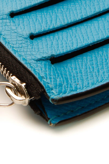 Coin Card Holder - Blue Lagoon Monogram - image 6