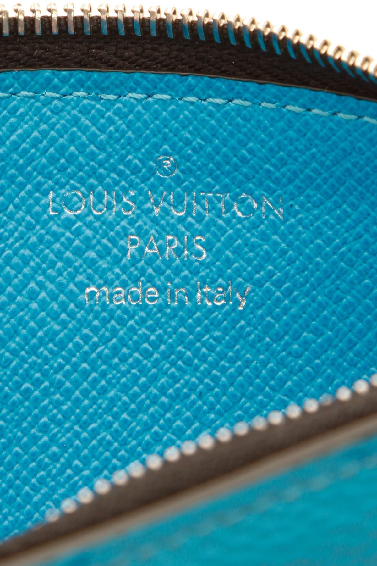 Coin Card Holder - Blue Lagoon Monogram - image 8