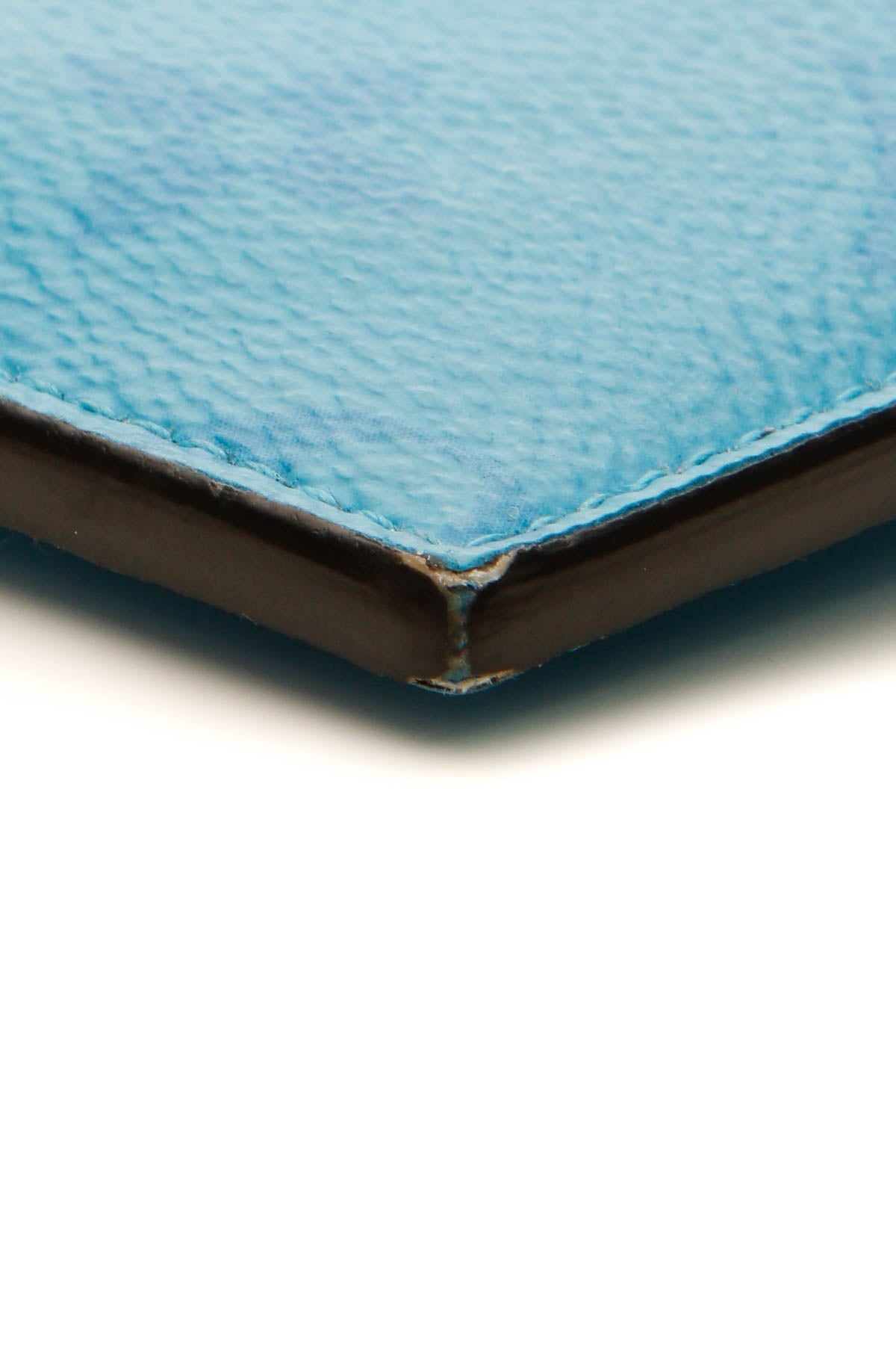 Coin Card Holder - Blue Lagoon Monogram - image 4