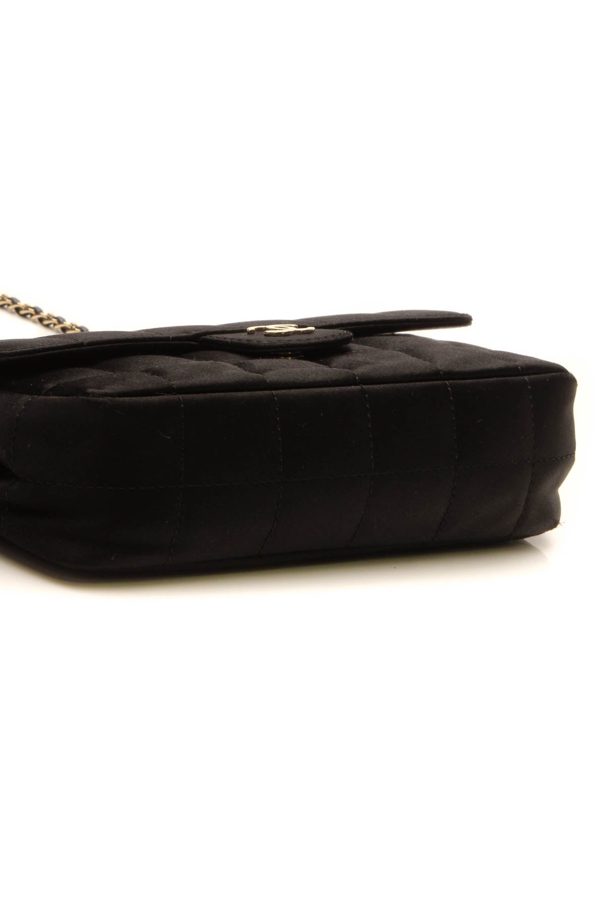 Quilted Mini Flap Crossbody Bag - Black - image 4