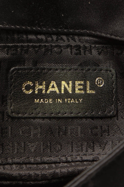 Quilted Mini Flap Crossbody Bag - Black - image 9