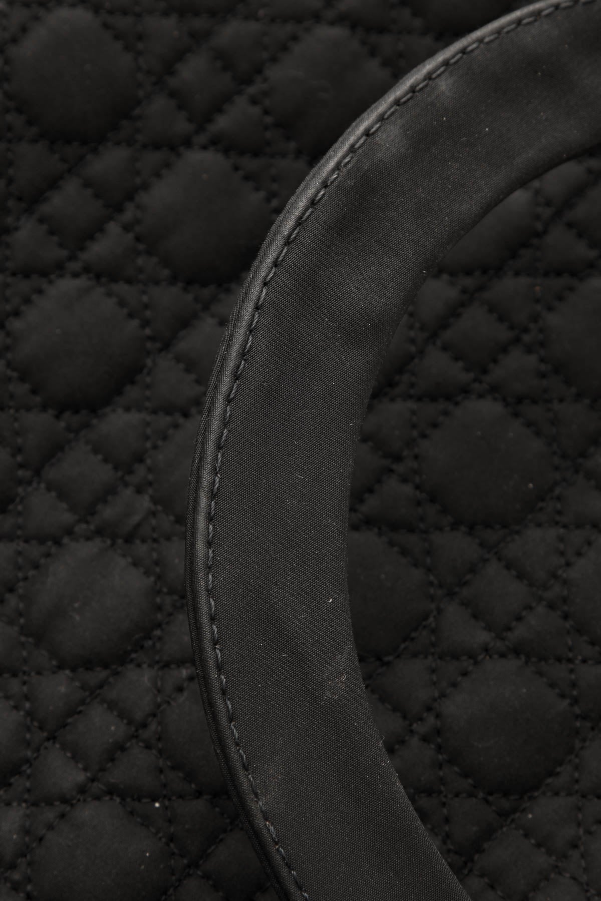 Vintage Cannage Large Lady Dior Bag - Black - image 13