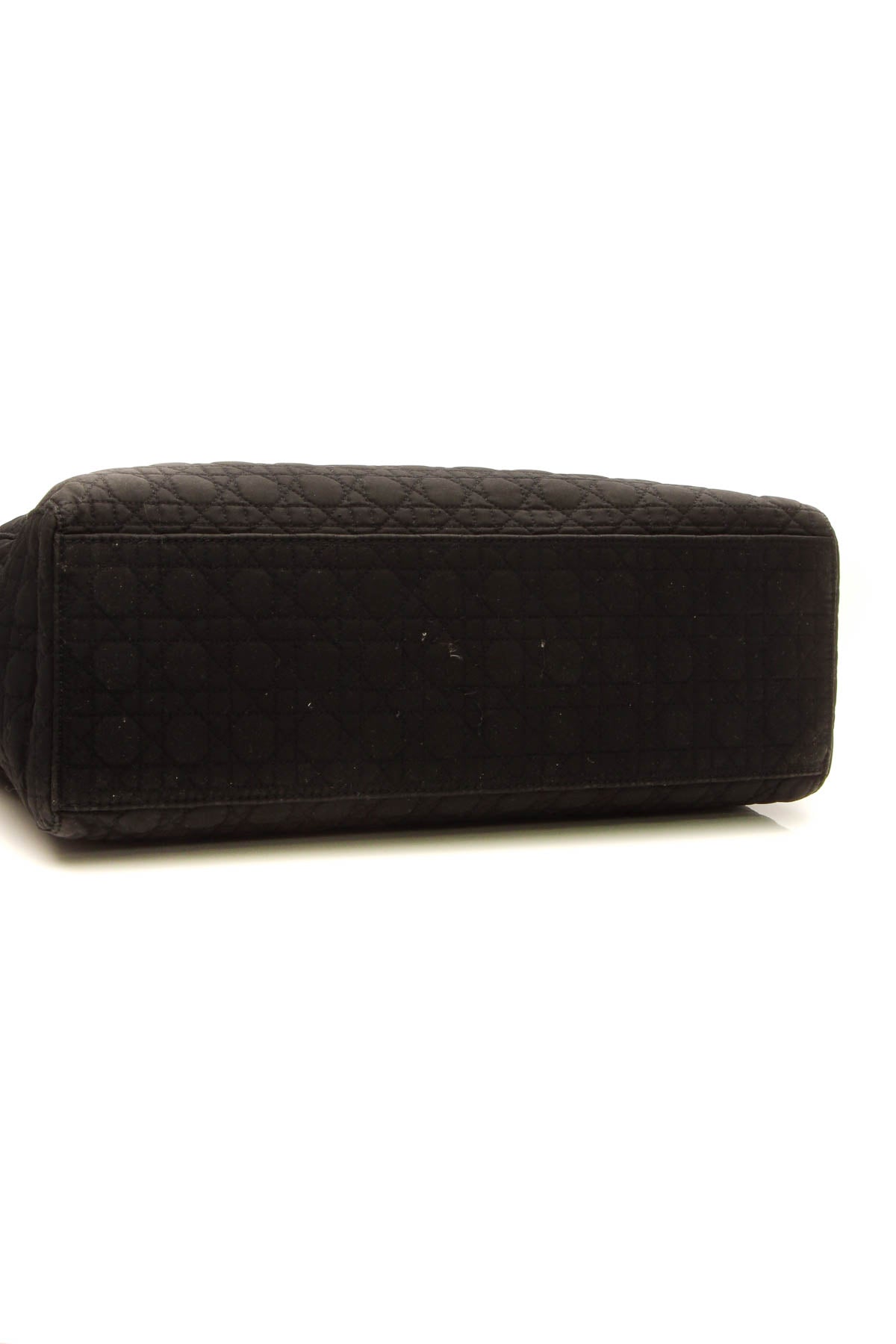 Vintage Cannage Large Lady Dior Bag - Black - image 4