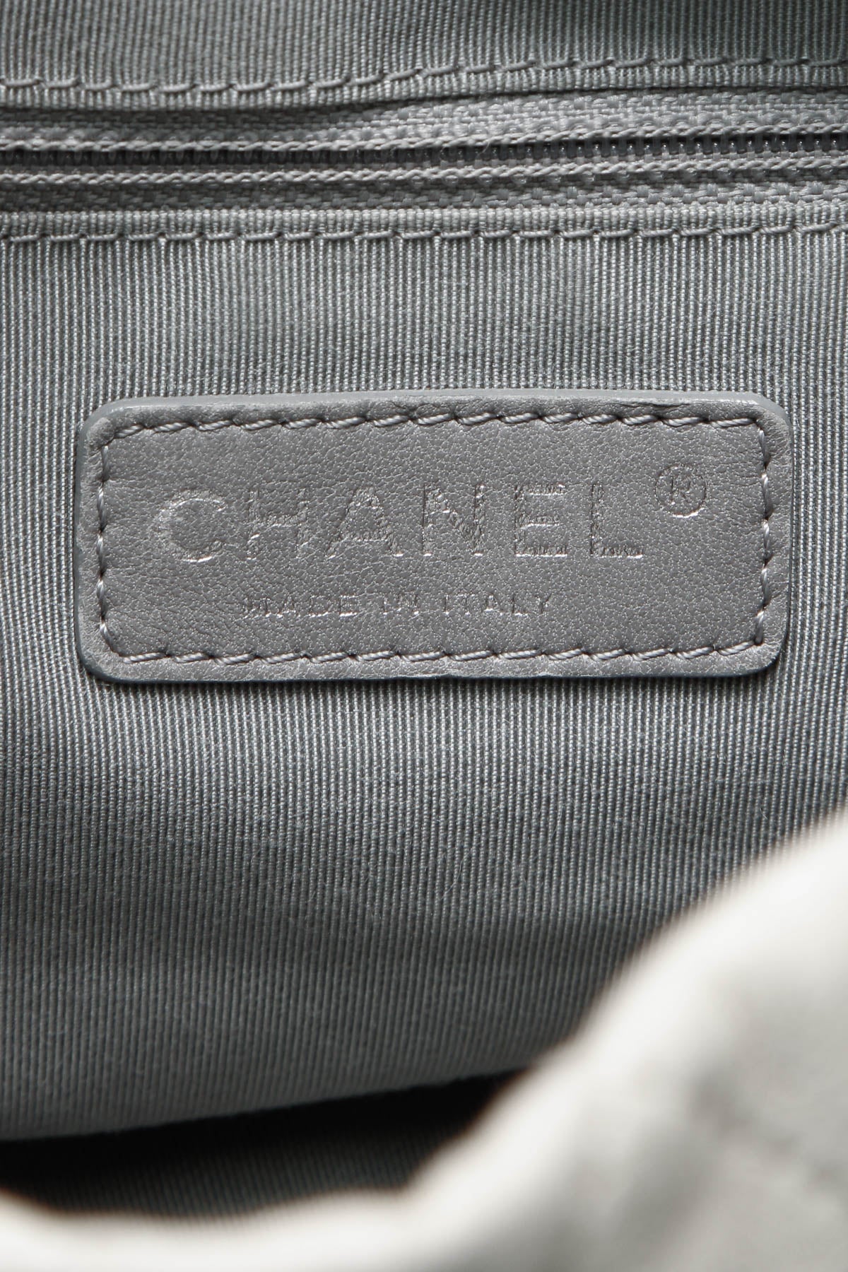 Quilted Tote Bag - Black/Gray - image 10