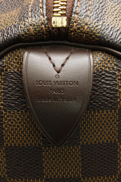 Speedy 30 Bag - Damier Ebene - image 10