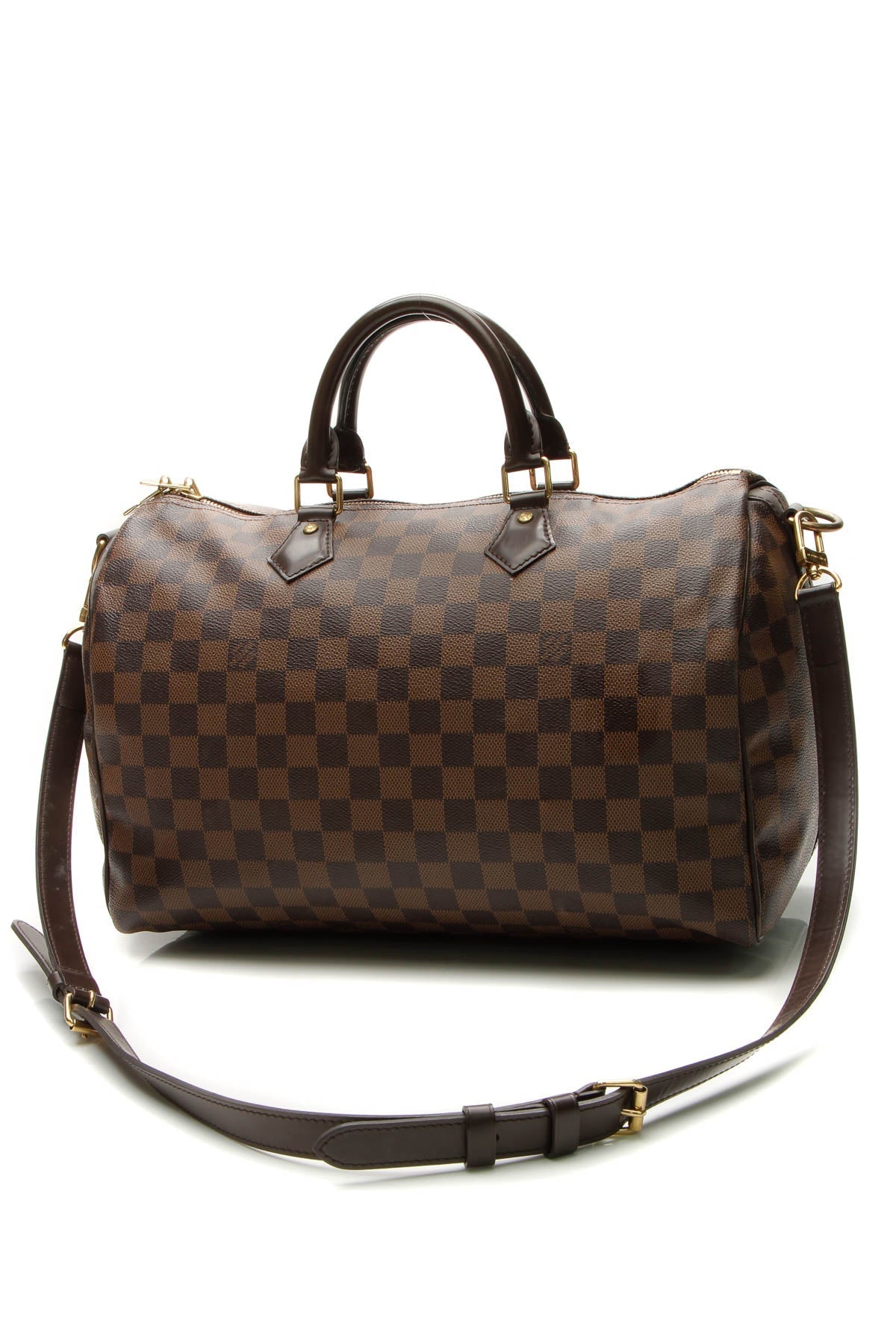 Speedy Bandouliere 35 Bag - Damier Ebene - image 3