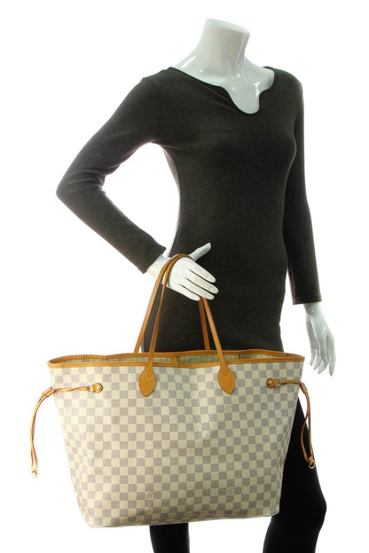 Louis Vuitton Neverfull GM Tote Bag - Damier Azur - photo 2