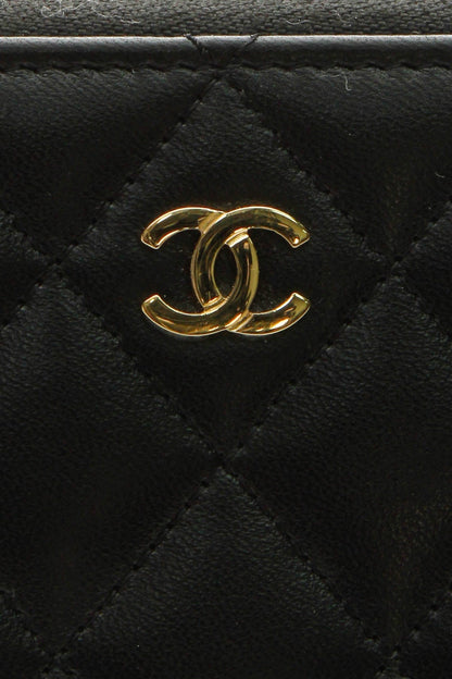 Quilted Zippy Wallet - Black - image 4