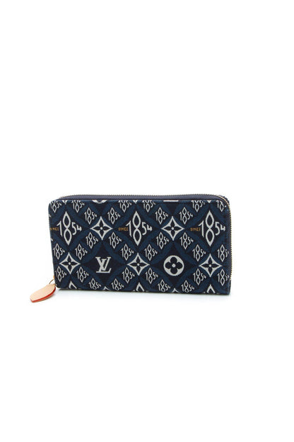 Since 1854 Zippy Wallet - Blue Jacquard - image 1