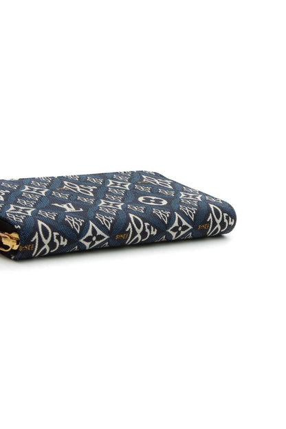Since 1854 Zippy Wallet - Blue Jacquard - image 3