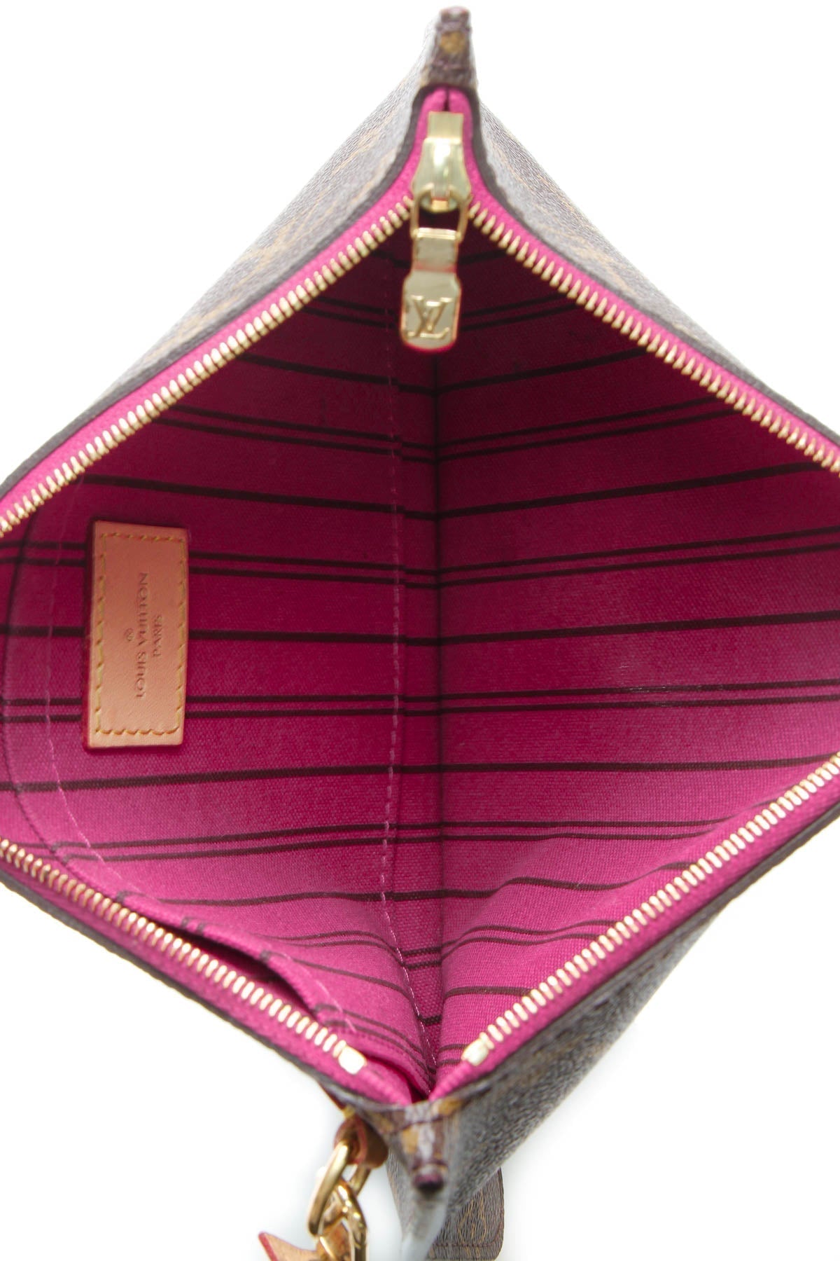 Louis Vuitton Neverfull Pouch Wristlet - Monogram - photo 6