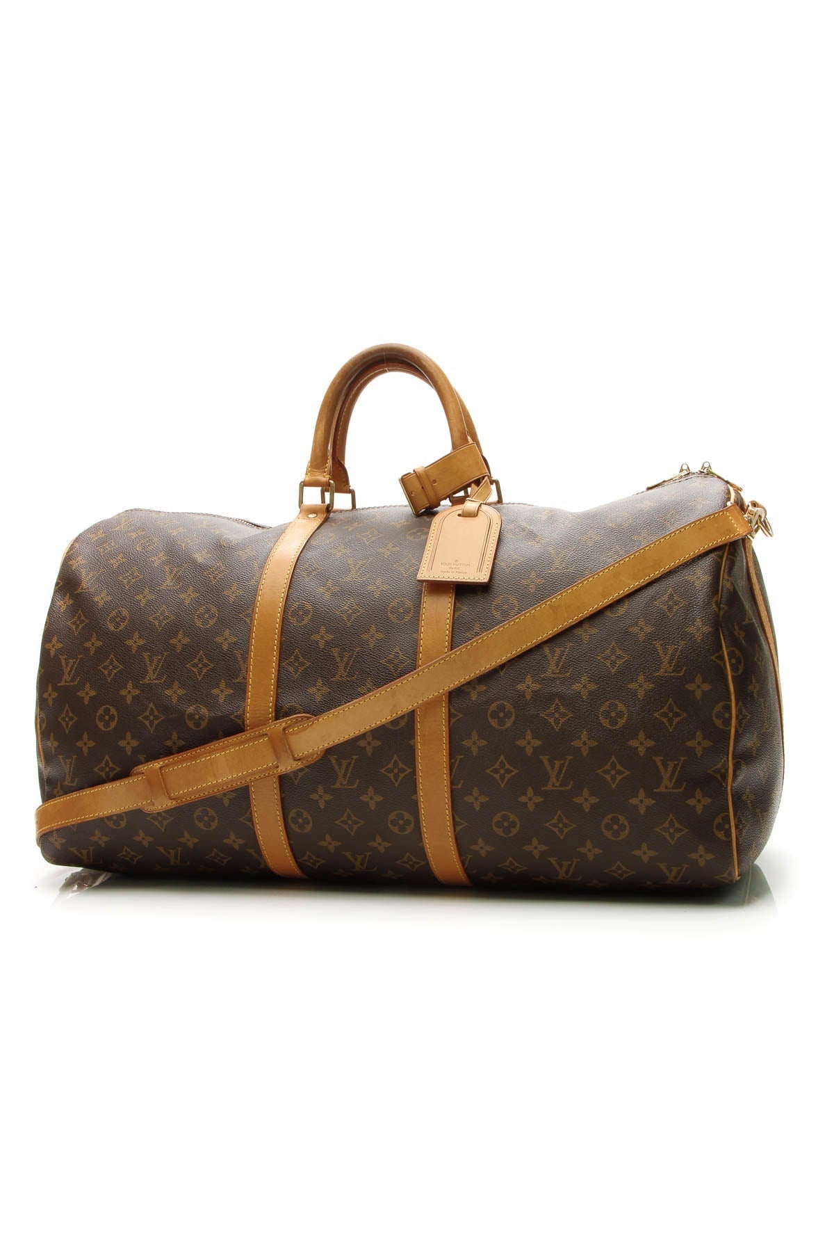 Vintage Keepall Bandouliere 55 Travel Bag - Monogram - image 1