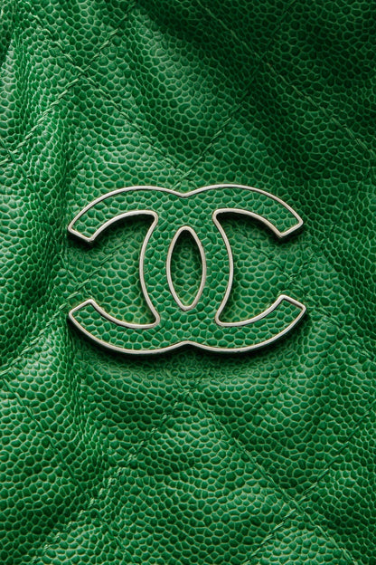 Cocomark Drawstring Tote Bag - Green Caviar - image 6
