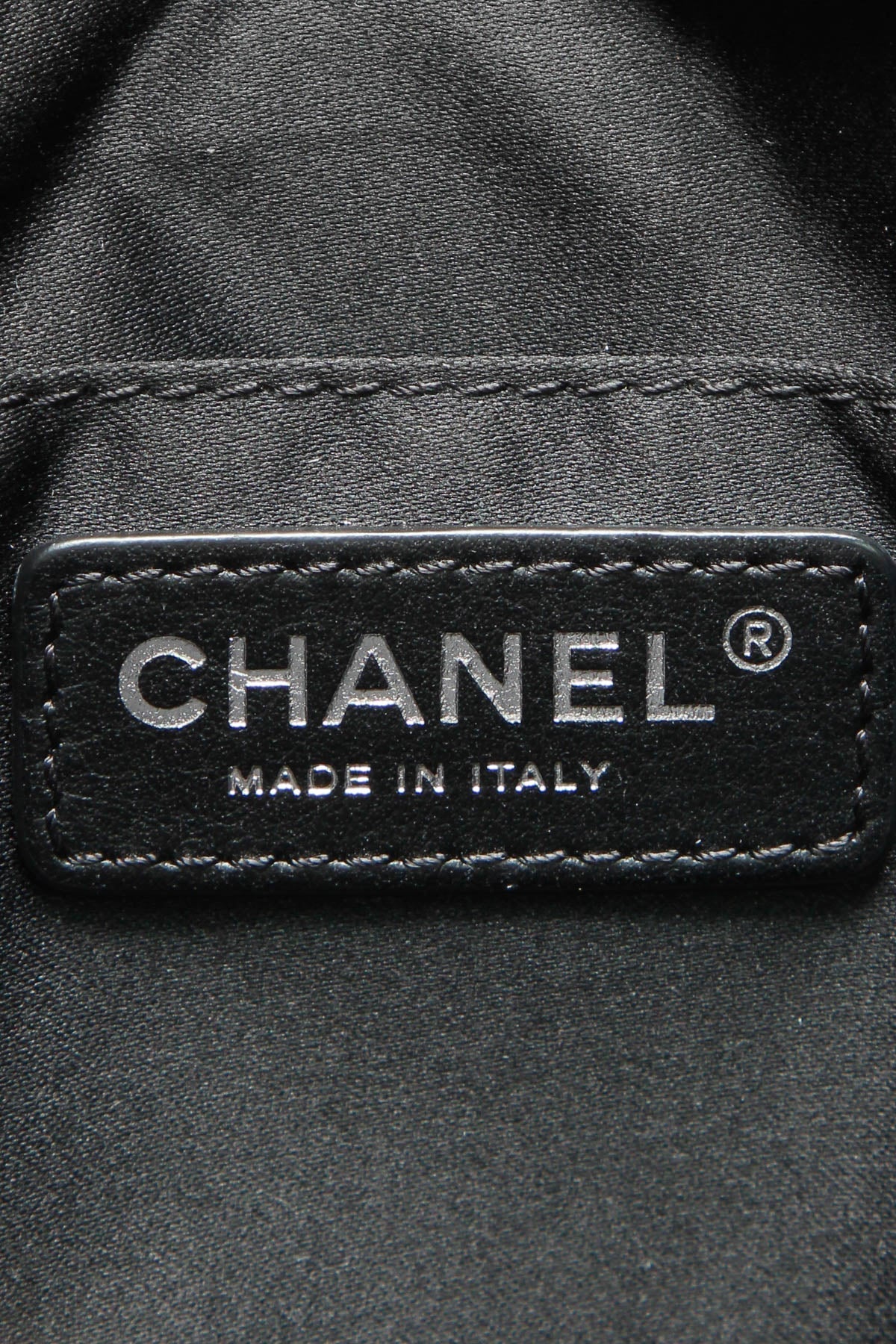 Quilted Tote Bag - Black - image 11