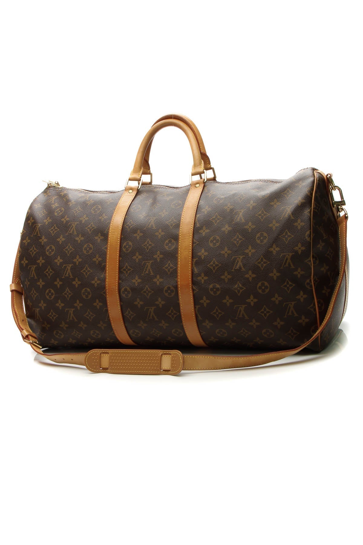 Vintage Keepall 55 Bandouliere Travel Bag - Monogram - image 3