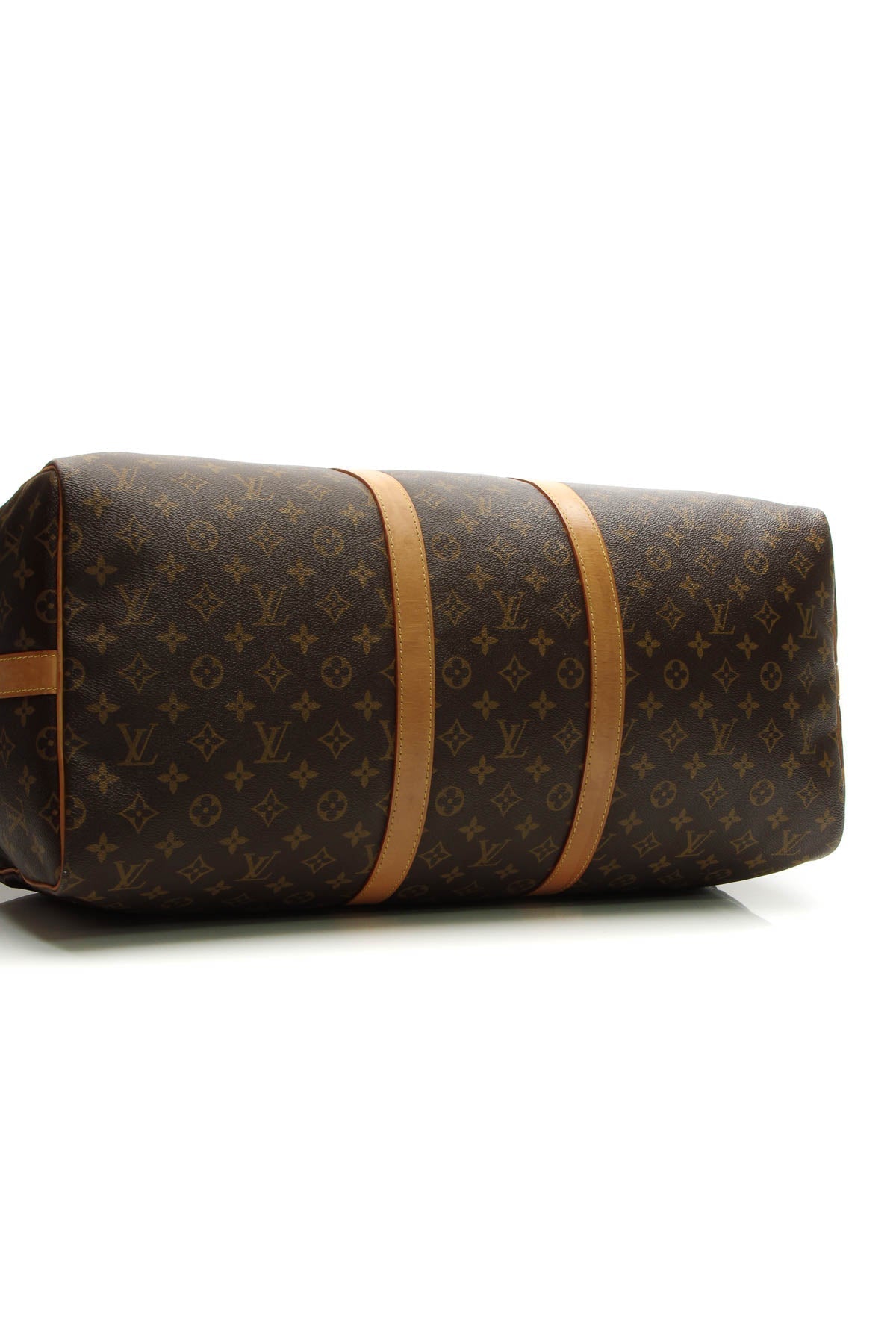 Vintage Keepall 55 Bandouliere Travel Bag - Monogram - image 4