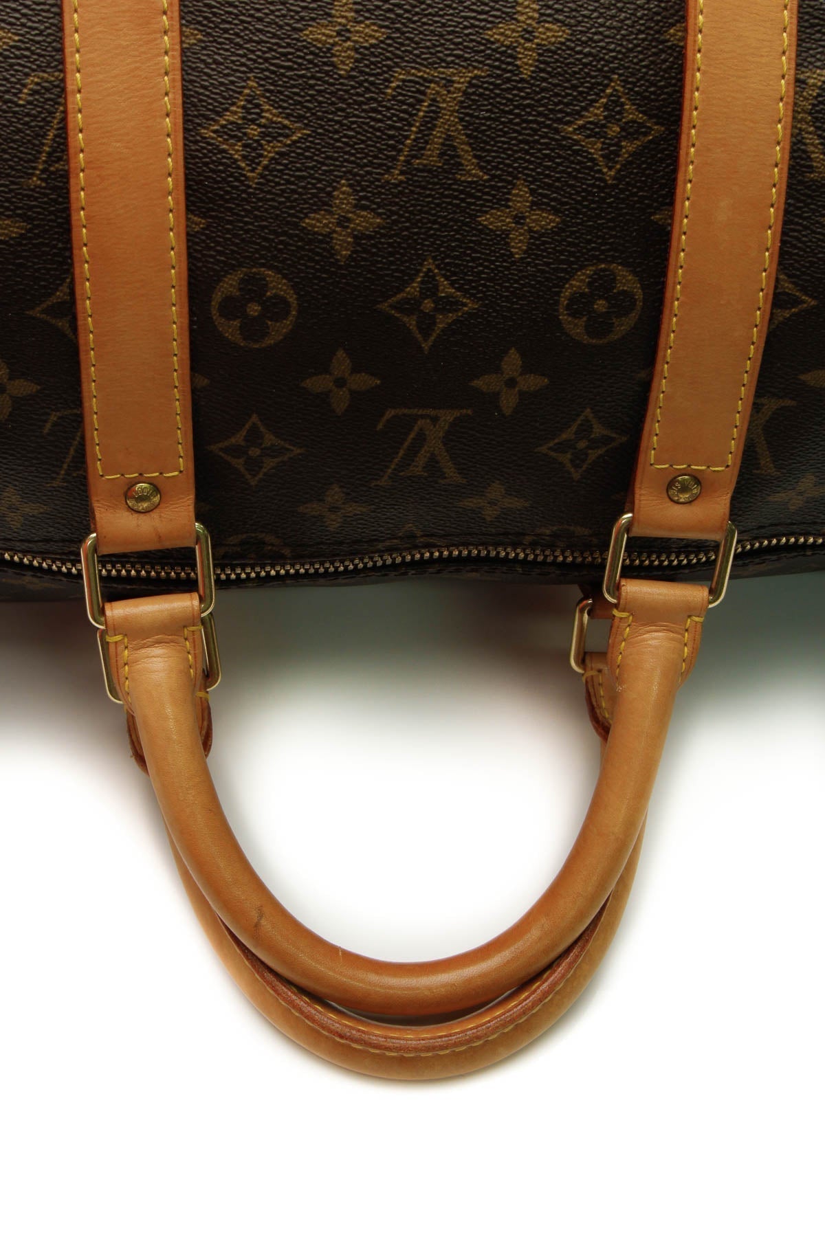 Vintage Keepall 55 Bandouliere Travel Bag - Monogram - image 7