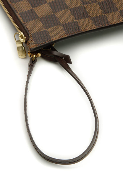 Louis Vuitton Neverfull Pouch Wristlet - Damier Ebene - photo 5