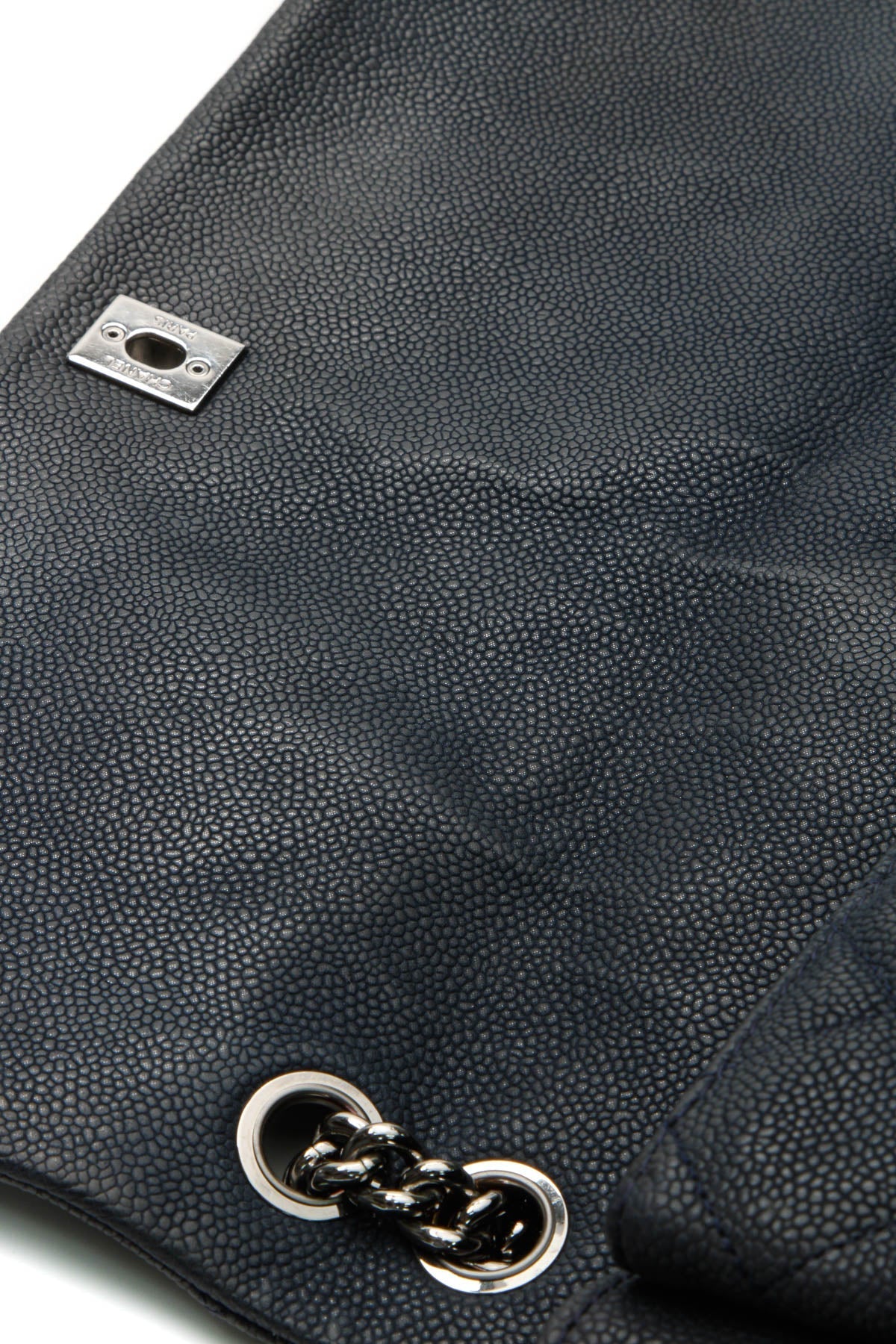 Accordion Flap Bag - Navy - image 9