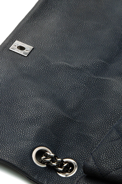 Accordion Flap Bag - Navy - image 9