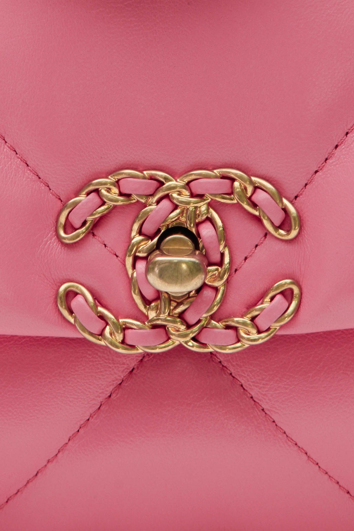 Quilted Chanel 19 Flap Bag - Pink - image 6